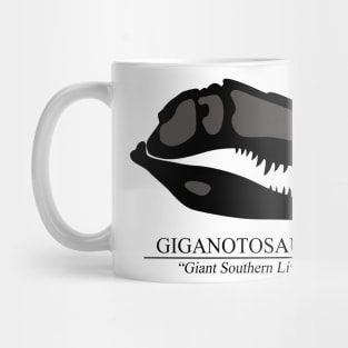 Giganotosaurus Skull Mug